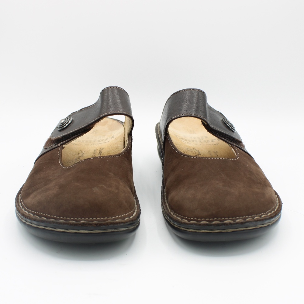 SOLD! Finn Comfort German Made Mary Jane Slides - Picture 3 of 8